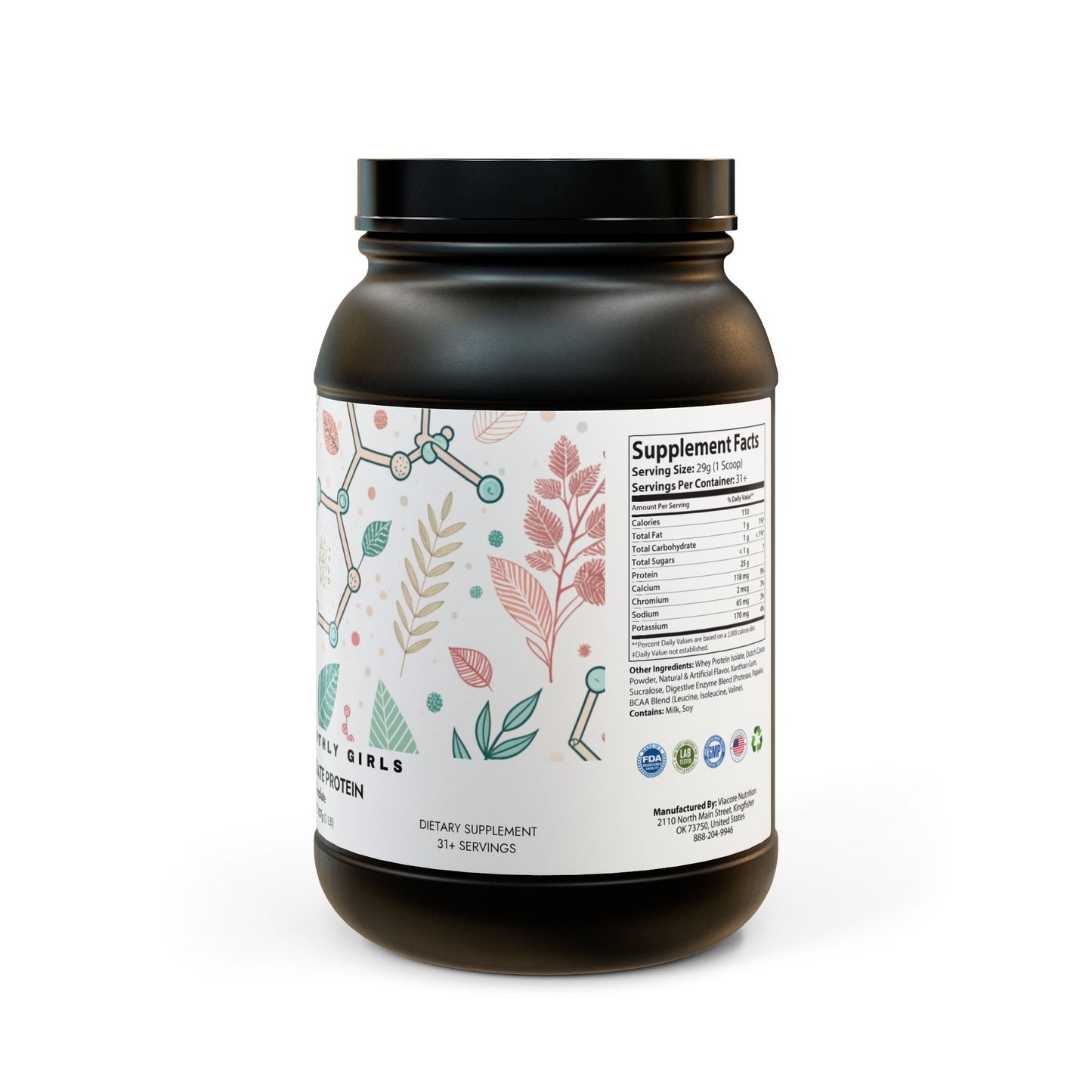 Whey Isolate Protein Supplement