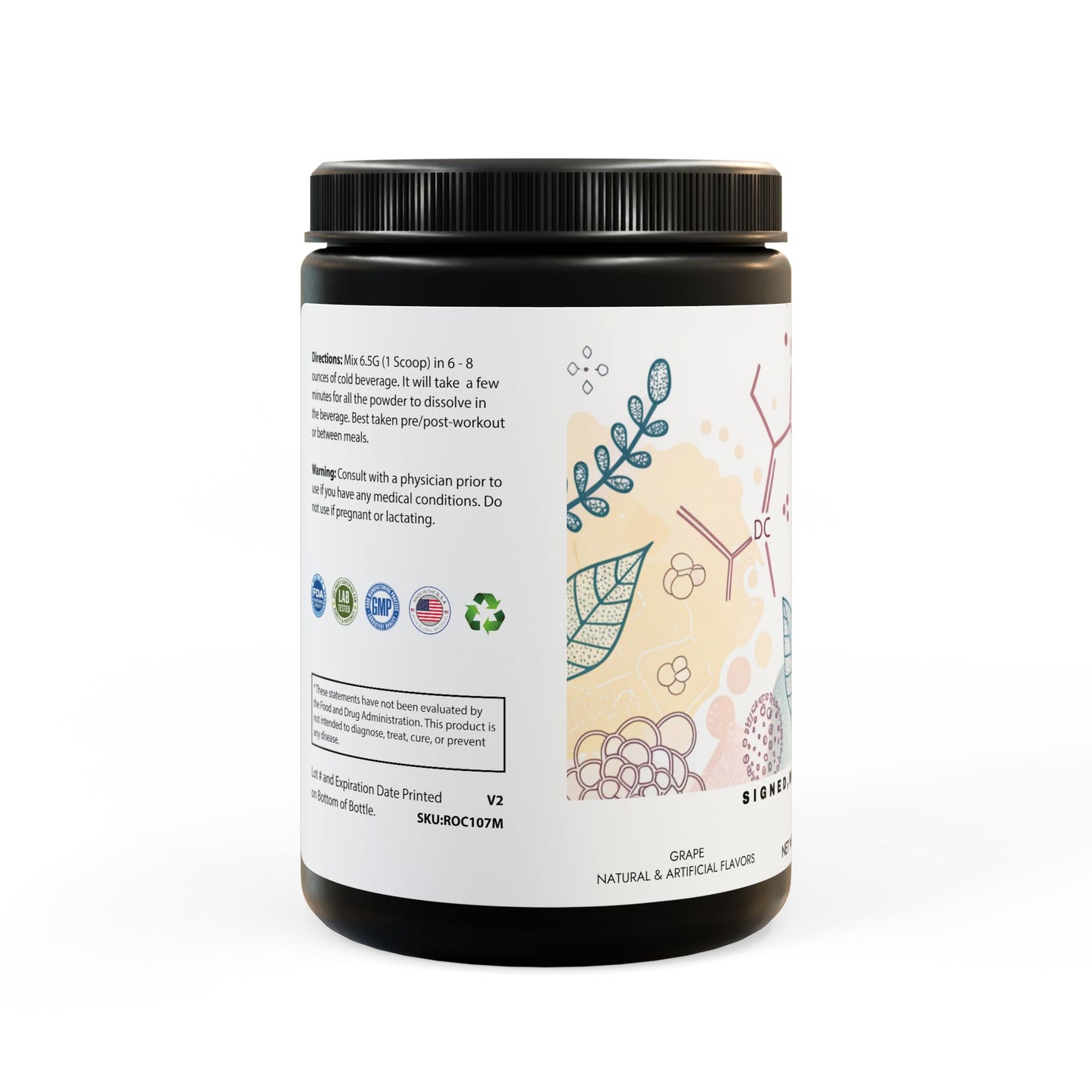 BCAA Supplement, Grape