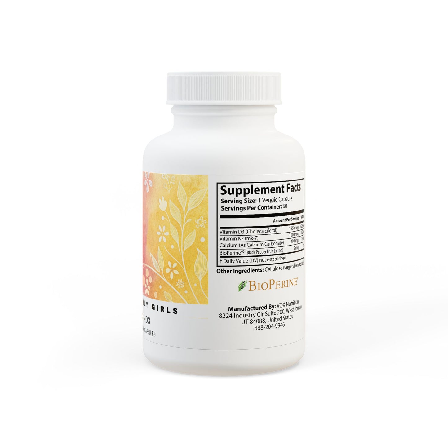 Vitamin K2 + D3 Supplement