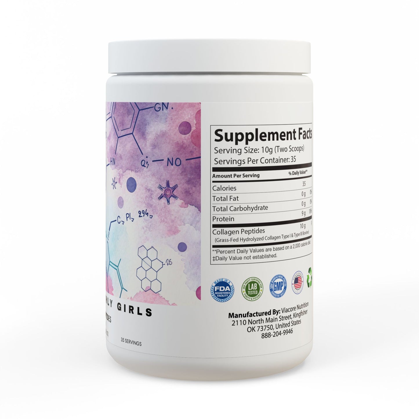Collagen Peptides Type I & III Supplement