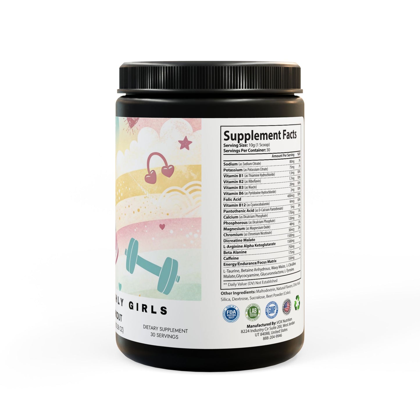 Pre-Workout Supplement, Watermelon