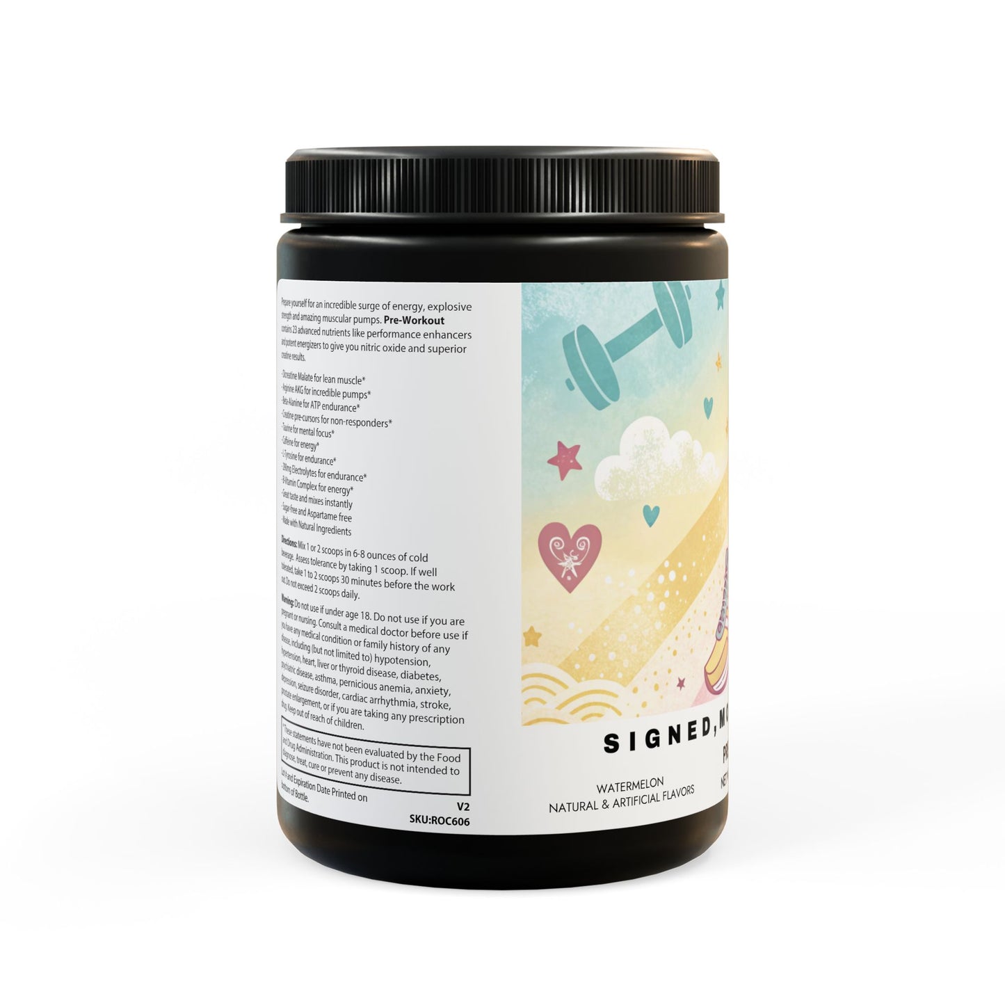 Pre-Workout Supplement, Watermelon